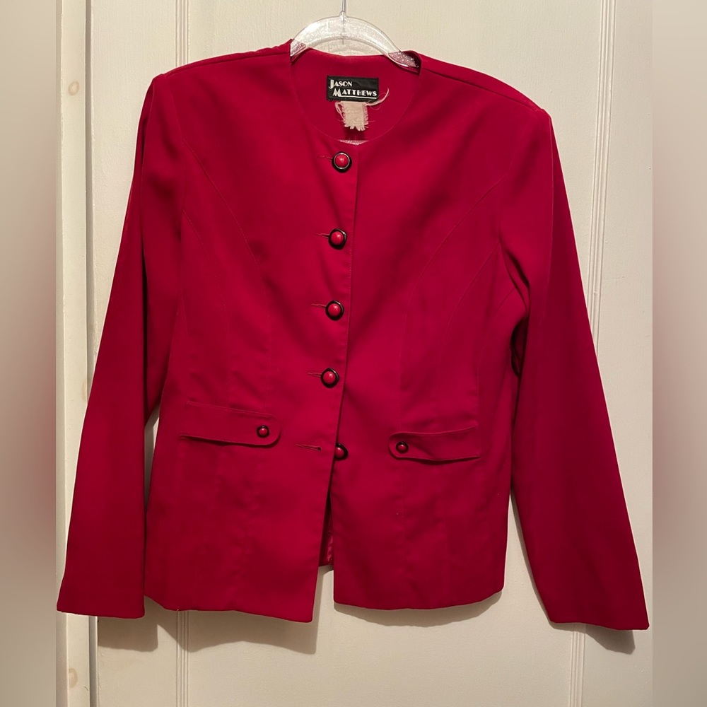 Vintage red jacket